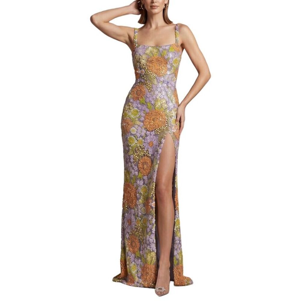 Monique Lagarde Womens  Printed Maxi Dress